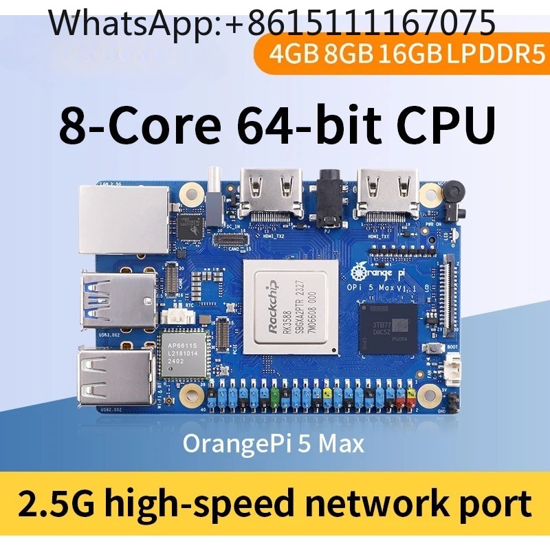 Orange Pi 5 Max RK3588 SBC 8G/ - Orange Pi 5 Max Rk3588 ulasan dan harga