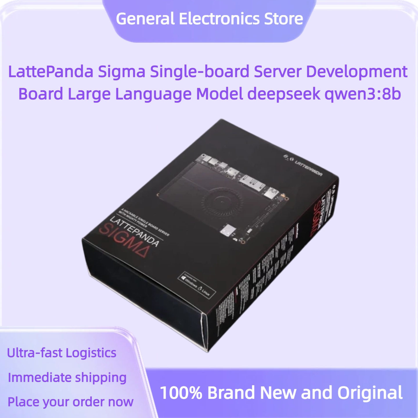 LattePanda Sigma Single-board  - Lattepanda Sigma 32Gb ulasan dan harga