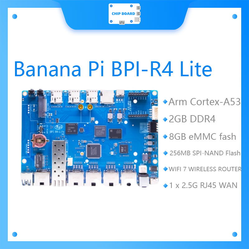 Banana Pi BPI-R4 Lite features - Bananapi Bpi R4 Wifi 7 ulasan dan harga